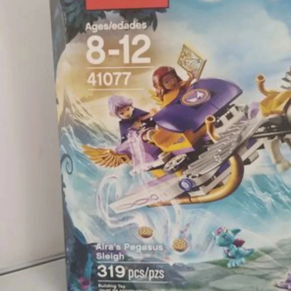 Lego Elves 41077 Aira's Pegasus Sleigh NWT Building Toy Set - Picture 2 of 3